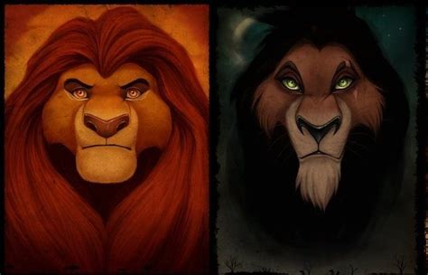 Lion King Scar And Mufasa