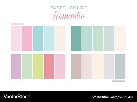 Pastel color palette - fxberlinda