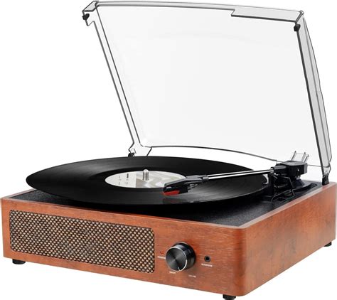 Buy Vinyl Player Bluetooth Turntable Vinyl Record Player with Speakers Turntables for Vinyl ...