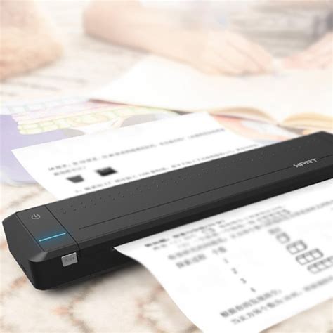 HPRT MT800 Portable Wireless Mini A4 Printer Black