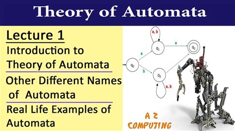 Lecture 1_ Introduction to theory of automata - YouTube