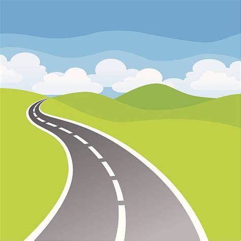 Winding Dirt Road Clip Art