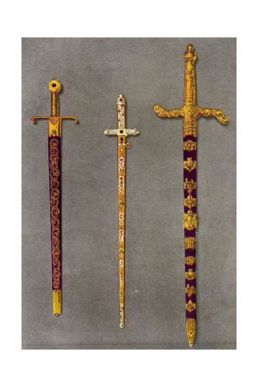 'The Jewelled Sword of State, Curtana Sword of Mercy' Giclee Print | AllPosters.com