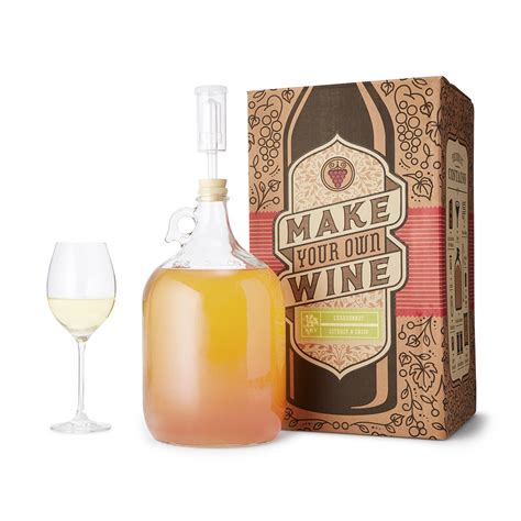 Chardonnay Wine Making Kit | Homemade Wine Kits | UncommonGoods