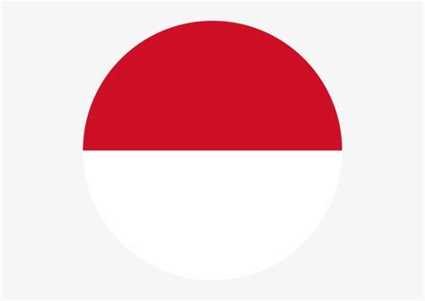 Indonesia Flag - Indonesia Flag Circle Png Transparent PNG - 500x500 ...