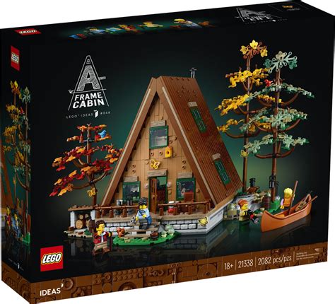 LEGO Ideas A-Frame Cabin (21338) Officially Announced - The Brick Fan