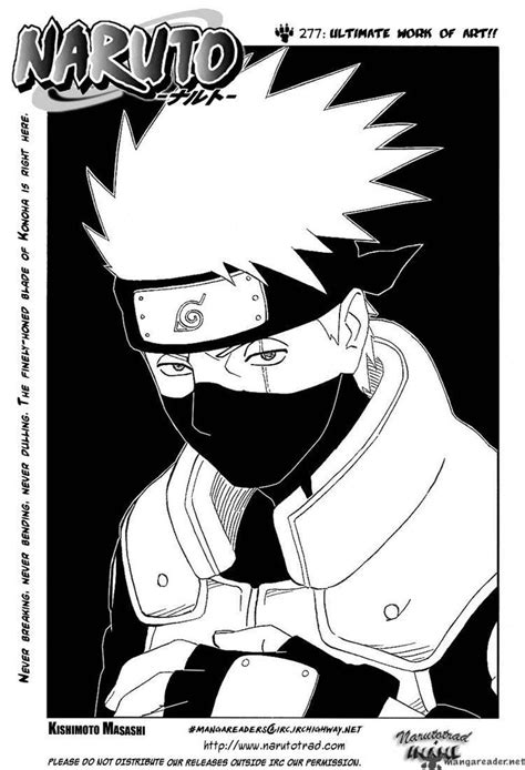 Kakashi Hatake manga panel | Kakashi hatake, Kakashi, Anime character drawing