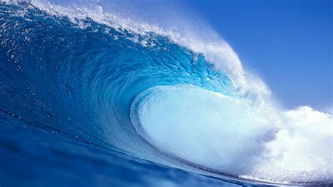 Stunning Ocean Waves Wallpaper HD for your desktop Free Download