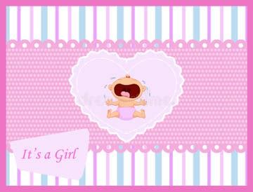 Cartoon Baby Girl Crying Card Stock Illustrations – 132 Cartoon Baby ...