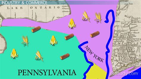 Middle Colonies | Geography, Climate & Environment - Video & Lesson Transcript | Study.com