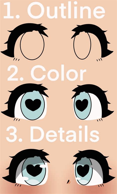 How To Draw Gacha Life Eyes at Drawing Tutorials