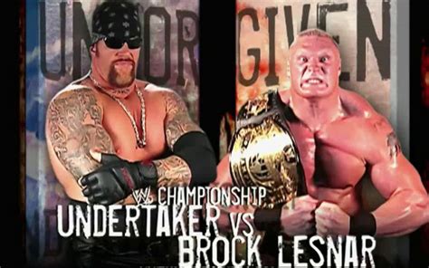 5 Best Undertaker Vs Brock Lesnar Matches (& 4 Worst)