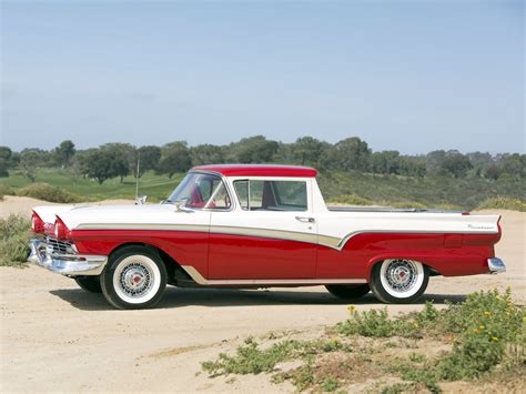 1957, Ford, Ranchero, Custom, 300, Pickup, Retro Wallpapers HD / Desktop and Mobile Backgrounds