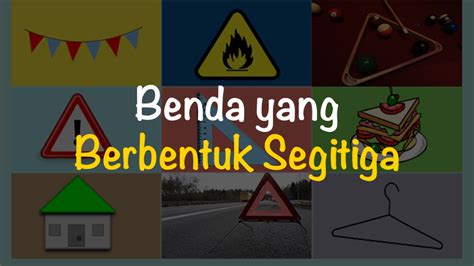 30 Benda yang Berbentuk Segitiga dalam Kehidupan Sehari-Hari