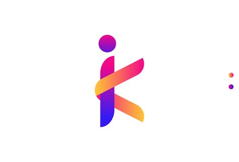 Modern IK Letter Logo|Modern App Logo|Branding Design :: Behance