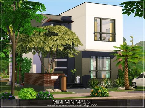 Sims 4 Minimalist House No Cc - Nada Home Design