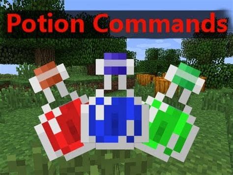 Potion effects (commands) Minecraft Blog