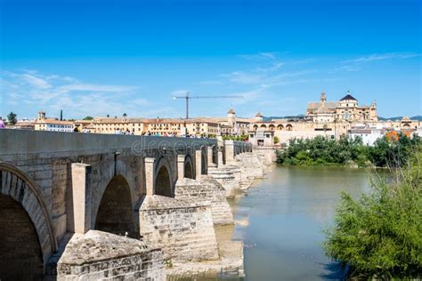 Roman Bridge Over Guadalquivir River Editorial Stock Image - Image of ...