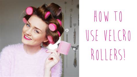 How To Use Velcro Hair Rollers For Volume