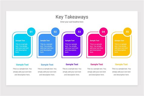 Key Takeaways PowerPoint Template | Nulivo Market