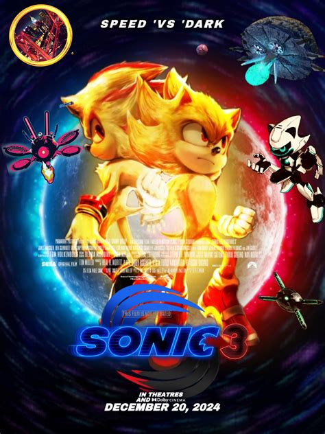 Super Shadow AND Super Sonic Fan Póster Sonic 3 Movie : r/SonicTheHedgehog