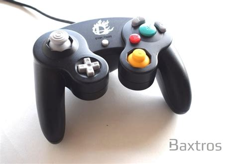 Nintendo GameCube Controller Super Smash Bros Edition Black - Baxtros