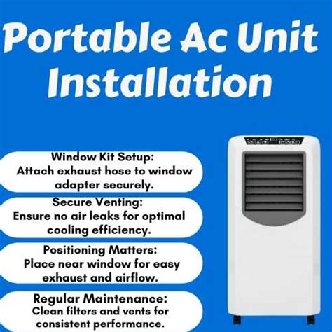 Effortless Portable AC Unit Installation In 9 Simple Steps - Indedsolution