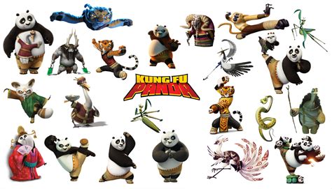 Kung Fu Panda Characters Png