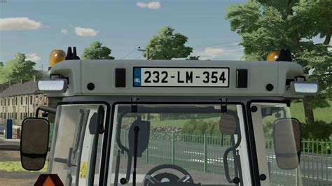 Irish License Plates (Prefab) v1.0 FS22 Mod | Farming Simulator 22 Mod