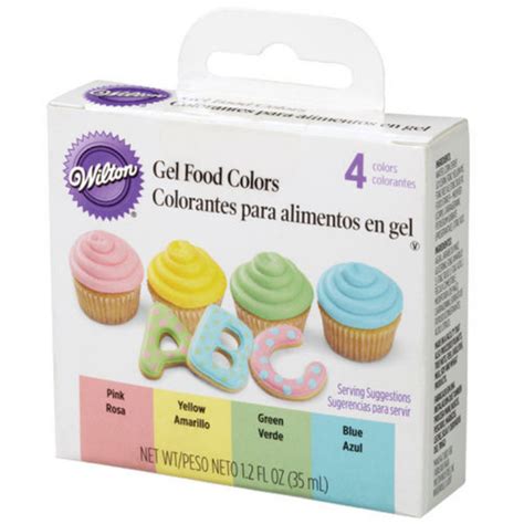 Wilton Pastel Gel Food Color Icing - 4 pk. by Wilton at Fleet Farm