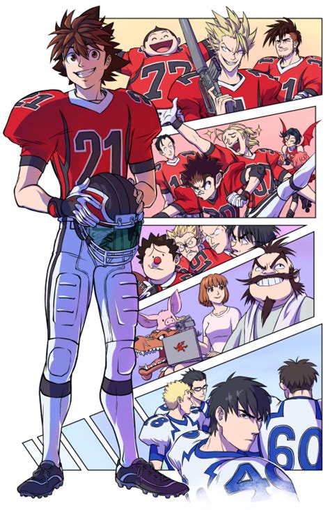 Eyeshield 21 | Sports anime, Anime, Manga anime