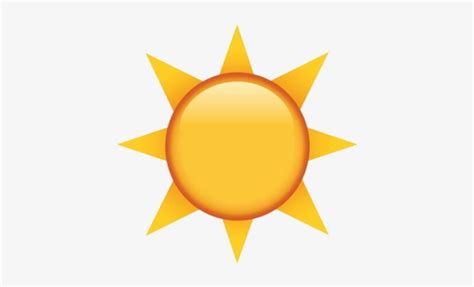 Sun Emoji Png PNG Images | PNG Cliparts Free Download on SeekPNG