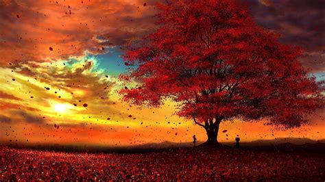 Autumn Anime Aesthetic Wallpapers - Wallpaper Cave