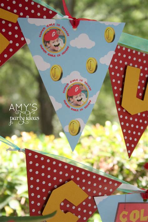 Super Mario Birthday Party Super Mario Birthday Super - Etsy