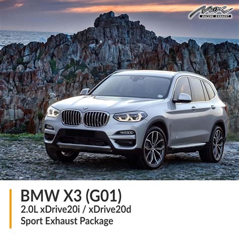 BMW G01 X3 2.0L xDrive20i / xDrive20d Sport Exhaust Package | Max ...