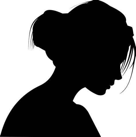 Clipart Female Head Profile Silhouette By Merio Silhouette Drawing | The Best Porn Website