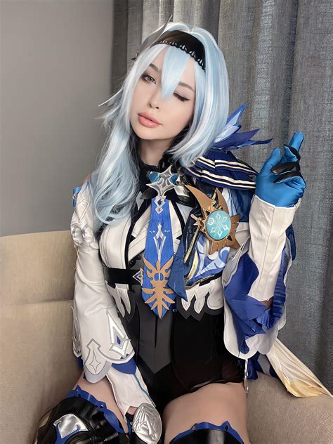 Your cryo waifu? Cosplay by @_sooyoungg : r/EulaMains