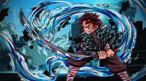 ArtStation - Tanjiro Fan Art(Demon SLayer)