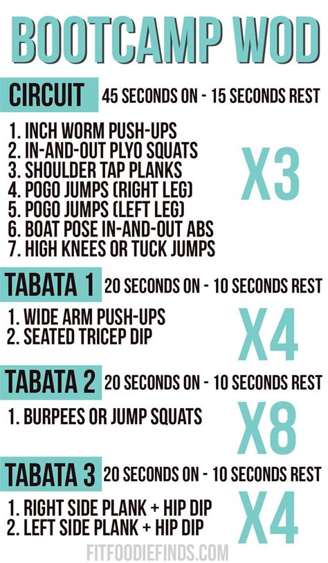 The 25+ best Boot camp workout ideas on Pinterest | Fitness challenges ...