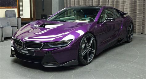 Bespoke Twilight Purple BMW i8 Created By Abu Dhabi Dealer | Carscoops