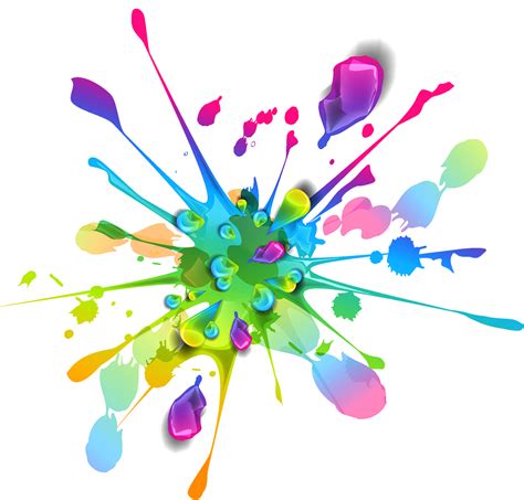 Splash Color Paint - Paint splash png download - 1200*1147 - Free Transparent Color png Download ...