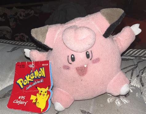 My Clefairy plush from the 90s :) : r/pokeplush