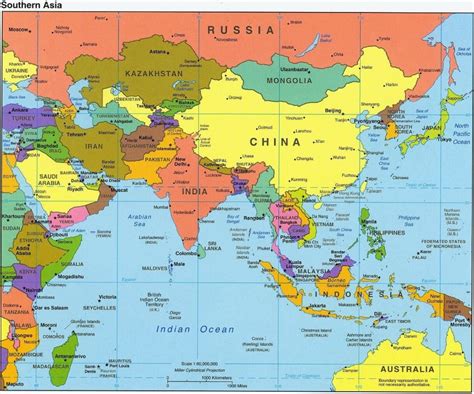 Europe Asia Political Map Download And Countries Hd World 1216 X - Asia Political Map Printable ...