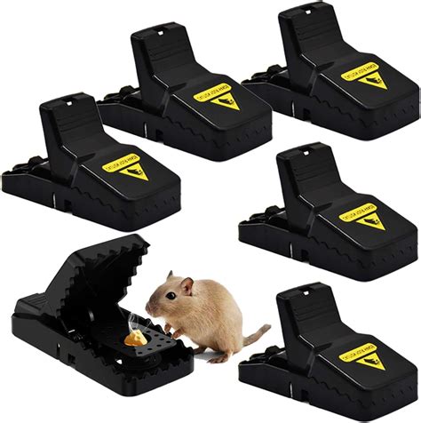 Mouse Traps Mice Traps, 6 Pack Mouse Traps For Indoors That Kill ...