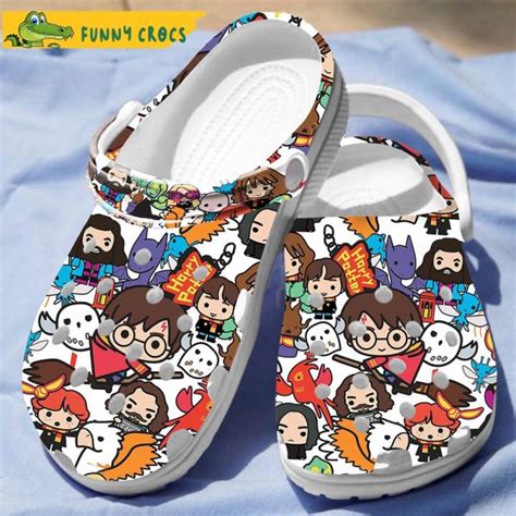 Cute Harry Potter Characters Crocs - Discover Comfort And Style Clog Shoes With Funny Crocs