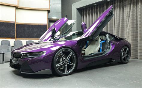 Gallery: 1 of 1 Twilight Purple BMW i8 in Abu Dhabi - GTspirit