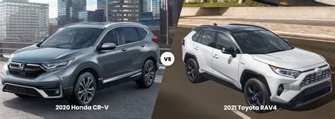 2021 Toyota RAV4 vs. 2020 Honda CR-V I Earl Stewart Toyota