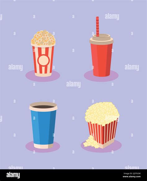 movie fast food Stock Vector Image & Art - Alamy