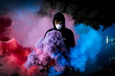 Boy With Smoke Bomb Colorful 5k, HD Photography, 4k Wallpapers, Images, Backgrounds, Photos and ...