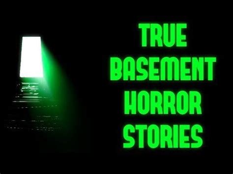 3 SCARY BASEMENT STORIES : CreepyReadings